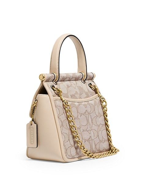 Willis 18 Signature Jacquard Handle Bag | Saks Fifth Avenue