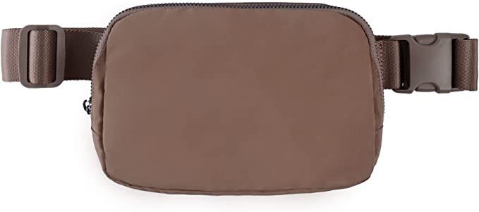 Leotruny Unisex Mini Belt Bag with Adjustable Strap Crossbody Waist Bag for Workout Shopping Trav... | Amazon (US)
