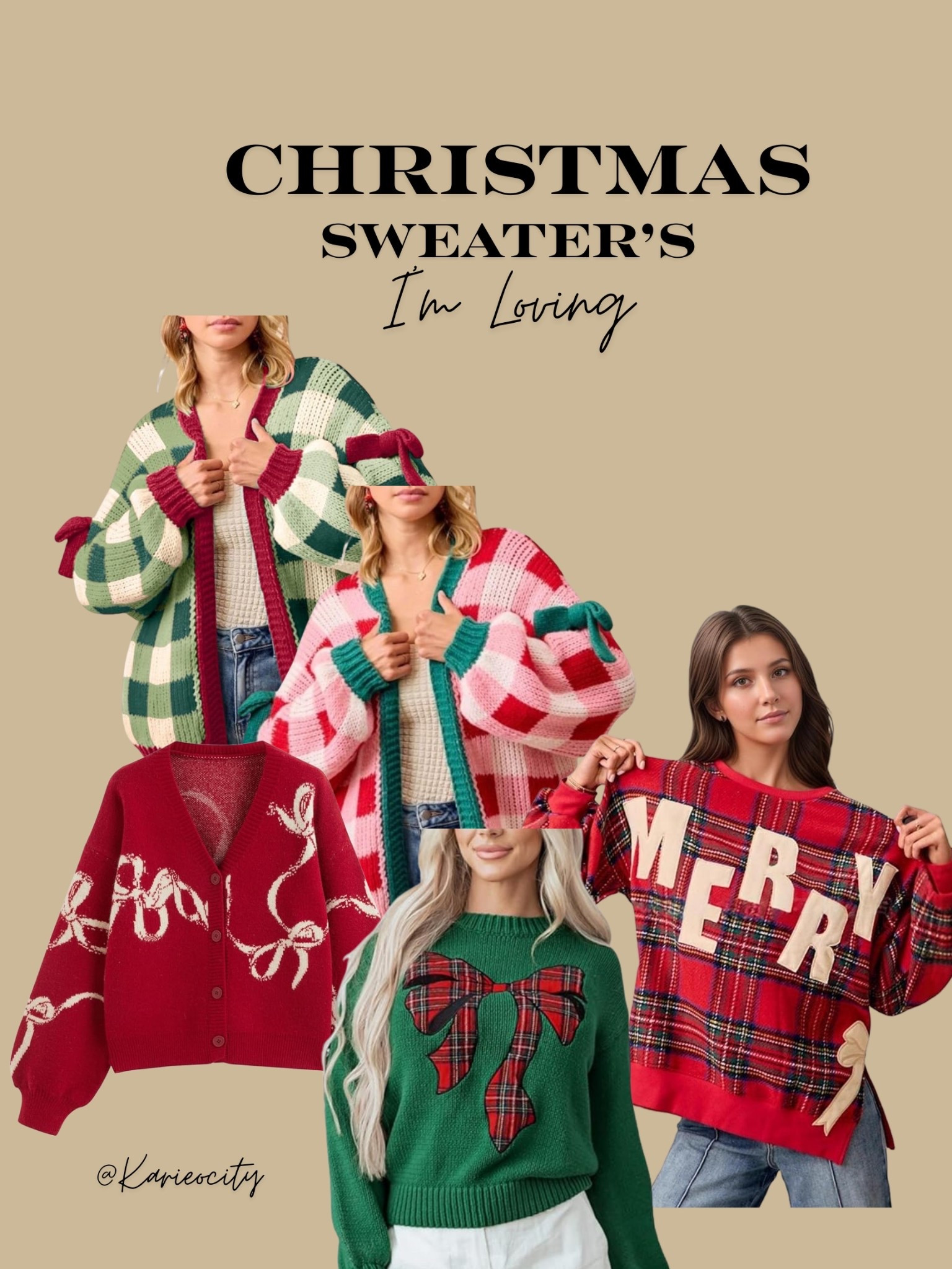 Christmas Sweater’s I’m loving 🤩

Christmas// Christmas Sweaters// Amazon// Amazon Christmas Finds 

#LTKHoliday #LTKFindsUnder50 #LTKSeasonal