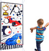 Click for more info about Racing Car Toss Game Banner with 3 Bean Bags - Race Car Theme Party Games Supplies for Kids Birth...