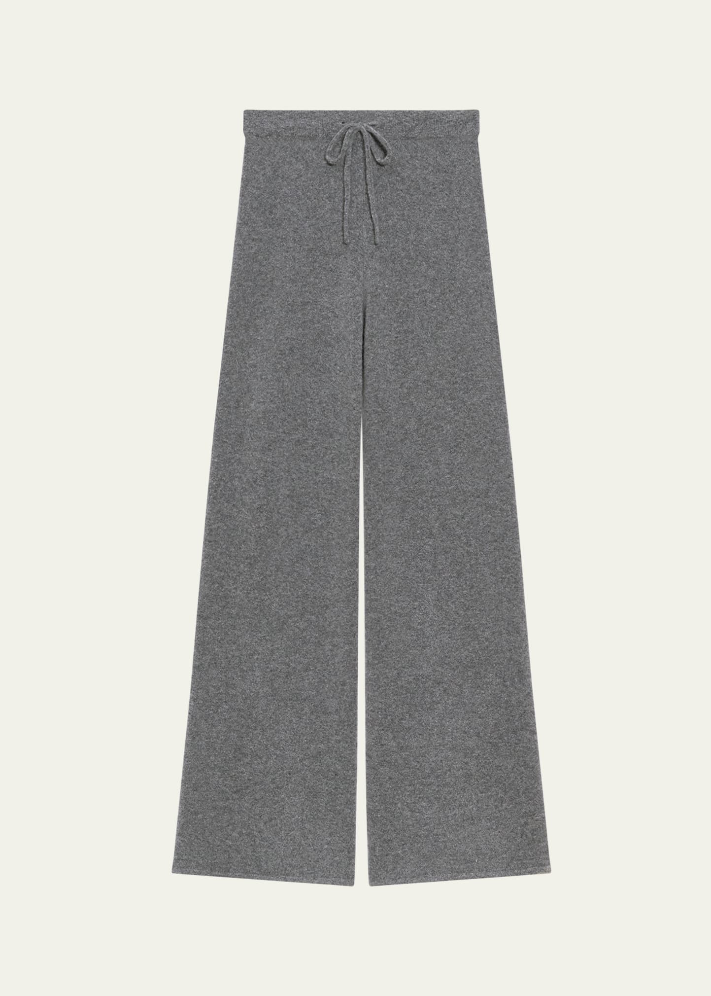 Theory Cozy Wool-Blend Track Pants | Bergdorf Goodman