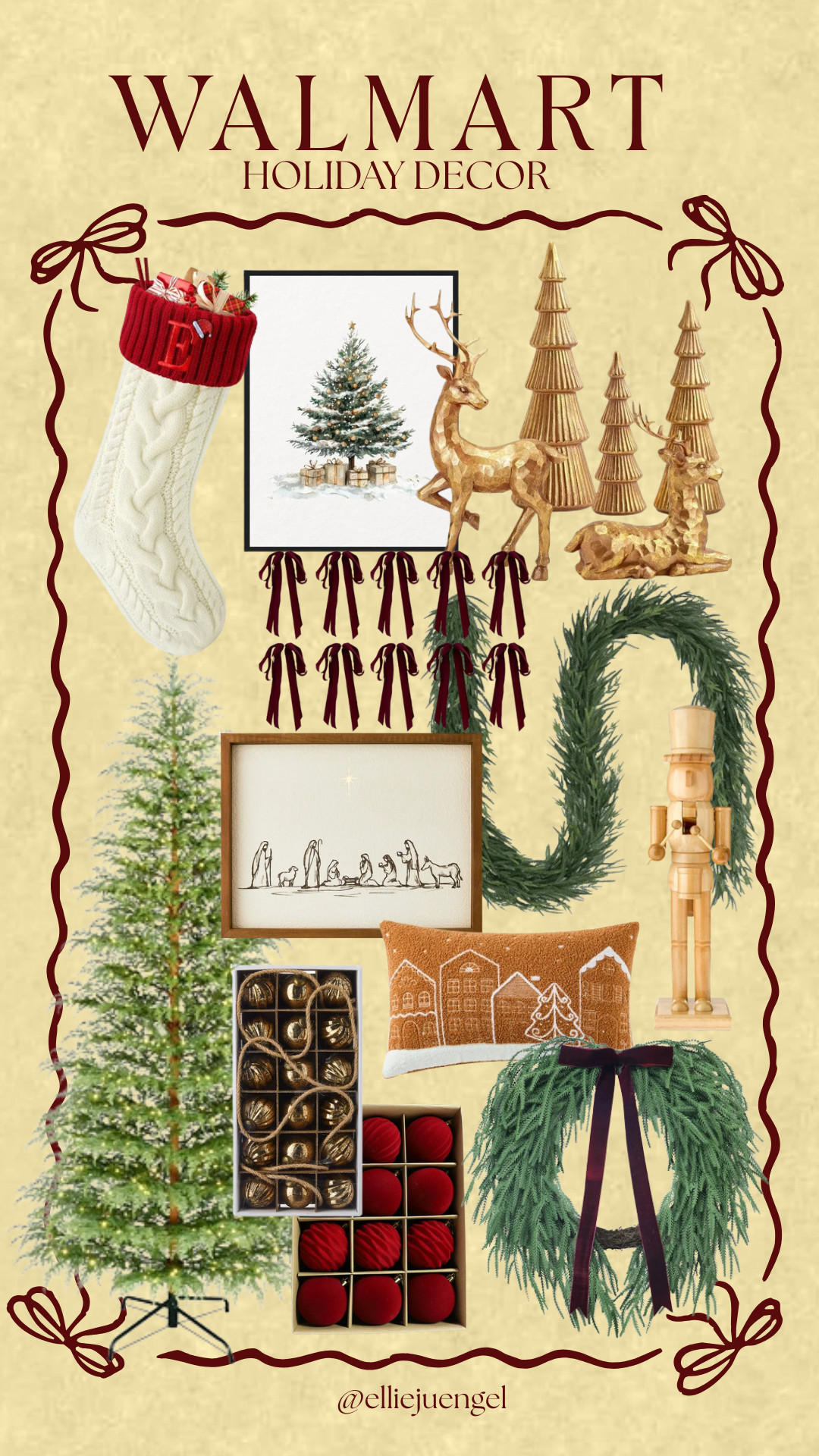 Starting to bring out the Christmas decor! Walmart has super cute holiday things out right now!! 

 #LTKHoliday #LTKSeasonal #LTKHome