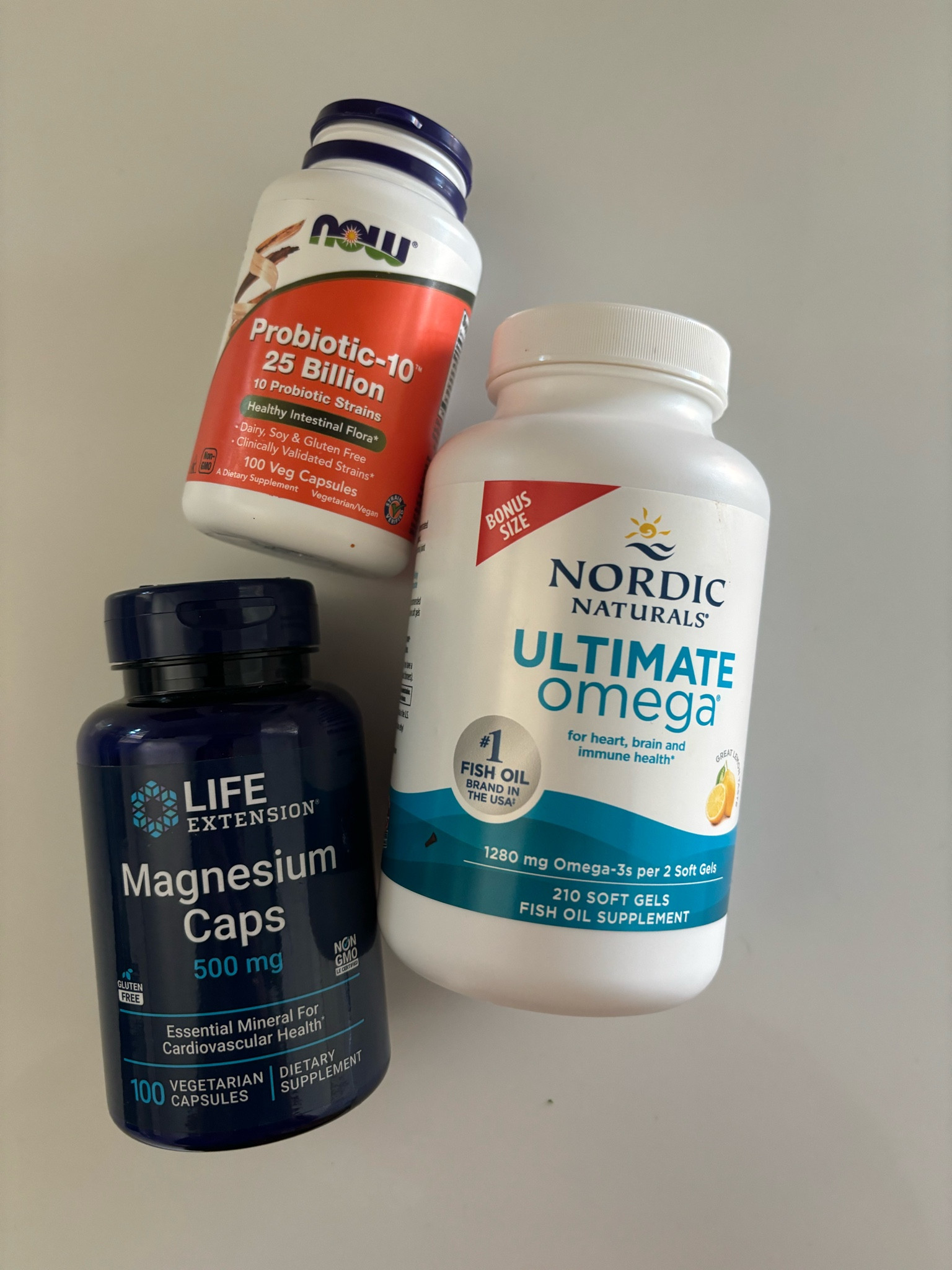 Linking the supplements I take daily (magnesium, omega3, and a probiotic). I also recommend vitamin D if you don’t live somewhere with tons of sun. Also linking the prenatal I used! *always check with your doctor before adding supplements.
