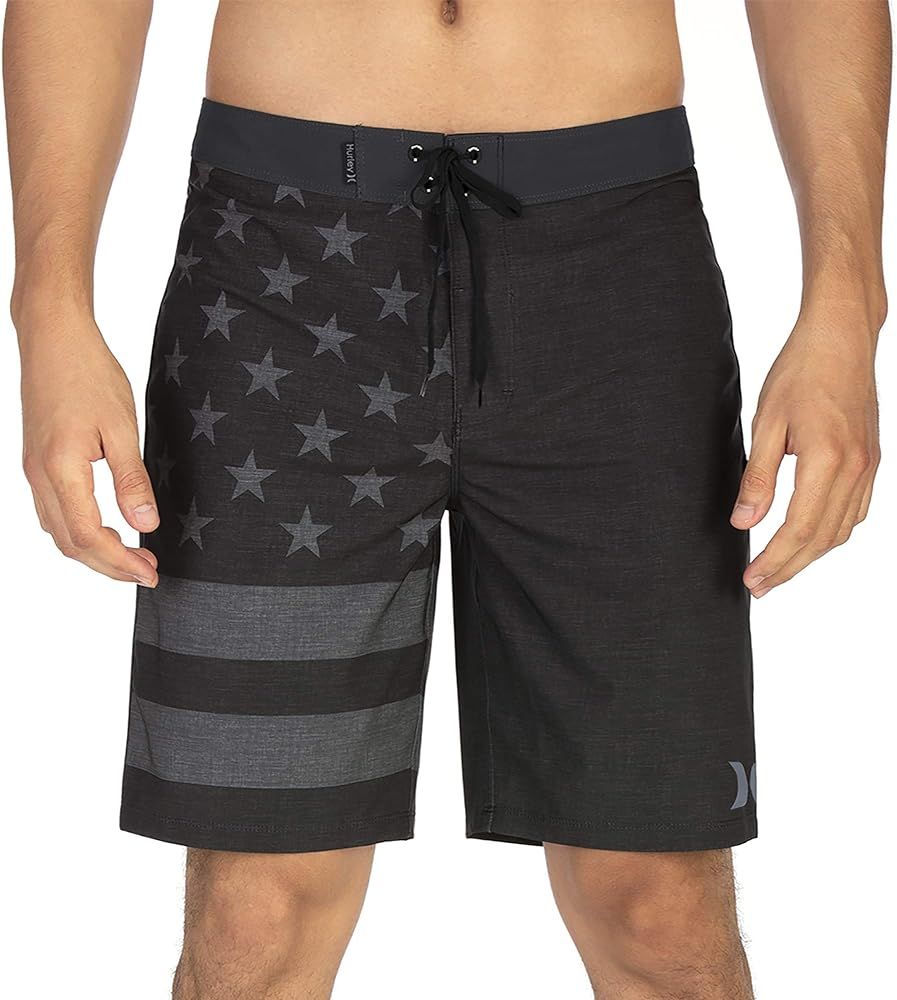 Hurley Men's Phantoms-Patriot Cheers USA-Flag 20" Board-Shorts | Amazon (US)