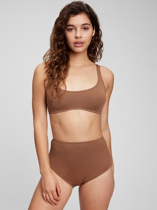 Recycled Scoopneck Bikini Top | Gap (US)
