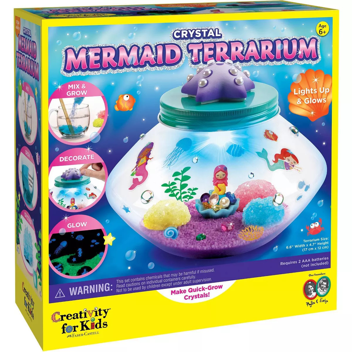 Crystal Mermaid Terrarium - Creativity for Kids | Target