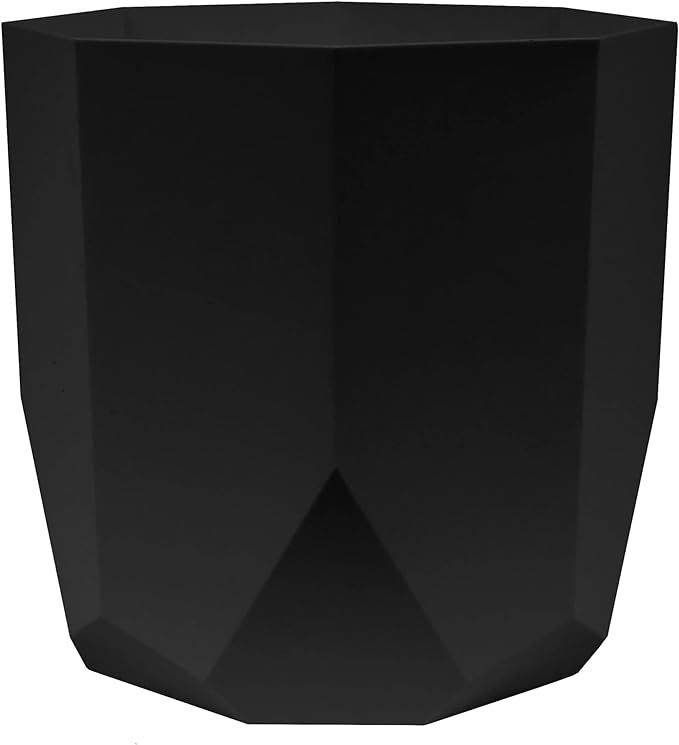 Bloem Tuxton Hexagon Planter: 8" - Black - Modern Unique Geometic Small Pl, Durable Resin, Modern... | Amazon (US)