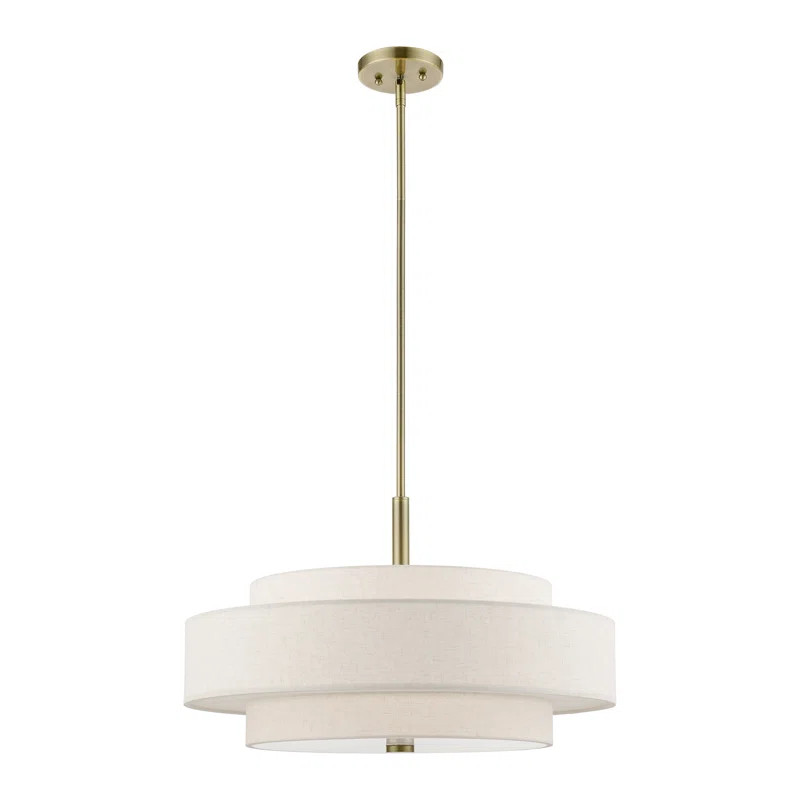Arly 5 Light Metal Dimmable Drum Chandelier | Wayfair North America