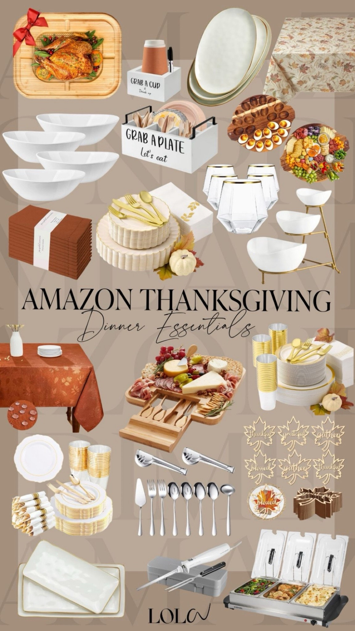Amazon Thanksgiving Dinner Essentials 🍂🦃

Follow my LTK @ImLola on the @shop.LTK app to view this post and get my exclusive app-only content!

#liketkit #LTKSeasonal #LTKParties #LTKHoliday
@shop.ltk
https://liketk.it/4VjBE

#LTKFindsUnder50 #LTKParties #LTKHoliday