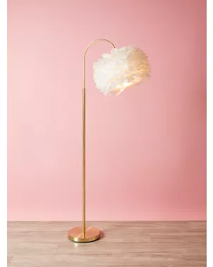 Rachel zoe pink on sale feather floor lamp