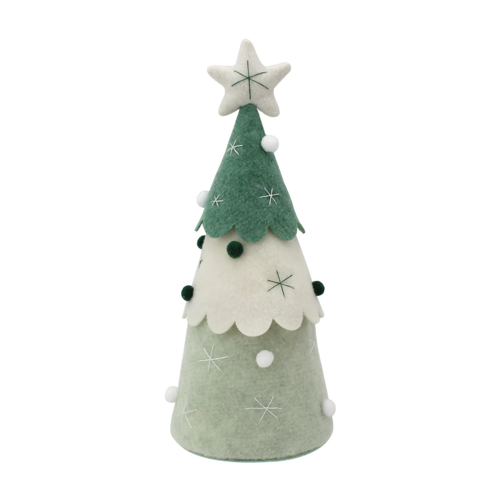 St. Nicholas Square® Felt Embroidery Tree Table Decor | Kohl's