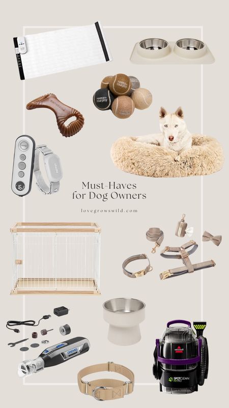 Must have items for every dog owner! #dog #pet

#LTKhome