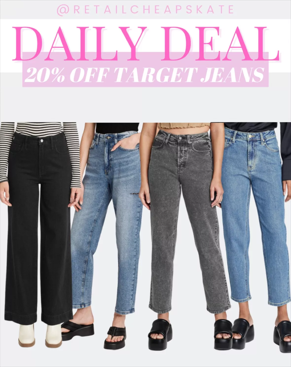 Women's High-Rise Wide Leg Jeans - … curated on LTK