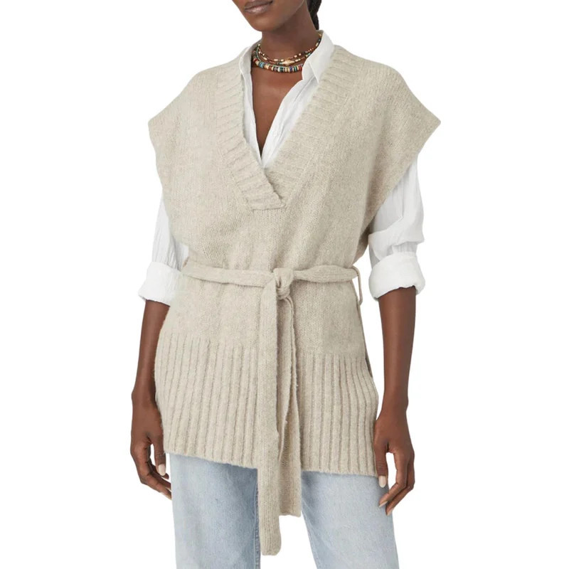 Xirena Margo Cashmere Vest In Oat - Brown - S | Verishop