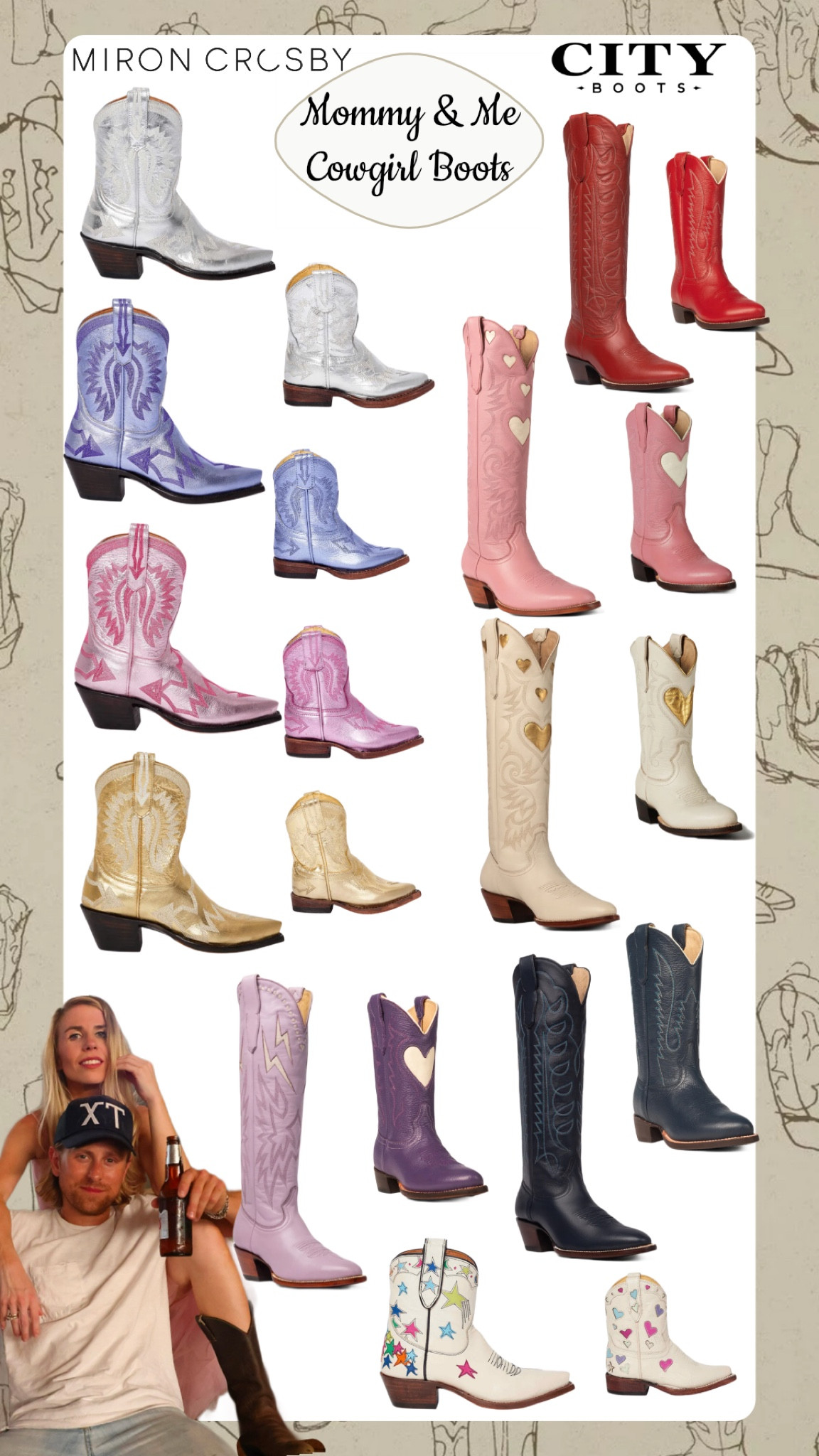 LOVE matching my Momo in my #CityBoots & #MironCrosby!!! 

#LTKStyleTip #LTKKids #LTKShoeCrush