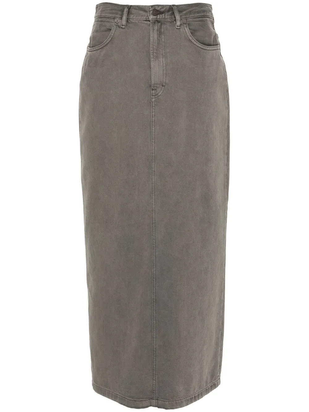 Acne Studios Maxi Denim Skirt - Farfetch | Farfetch Global