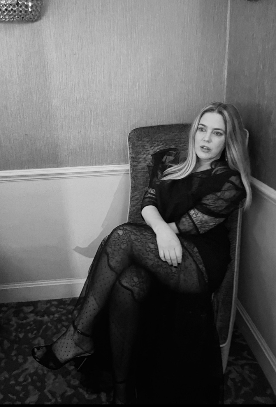 Spring Outfit Inspiration, Transitional Style, Doen Dress, Black Lace Maxi Dress, Occasion Dress, Black Aquazzura Heels, 

#LTKeurope #LTKstyletip #LTKSeasonal