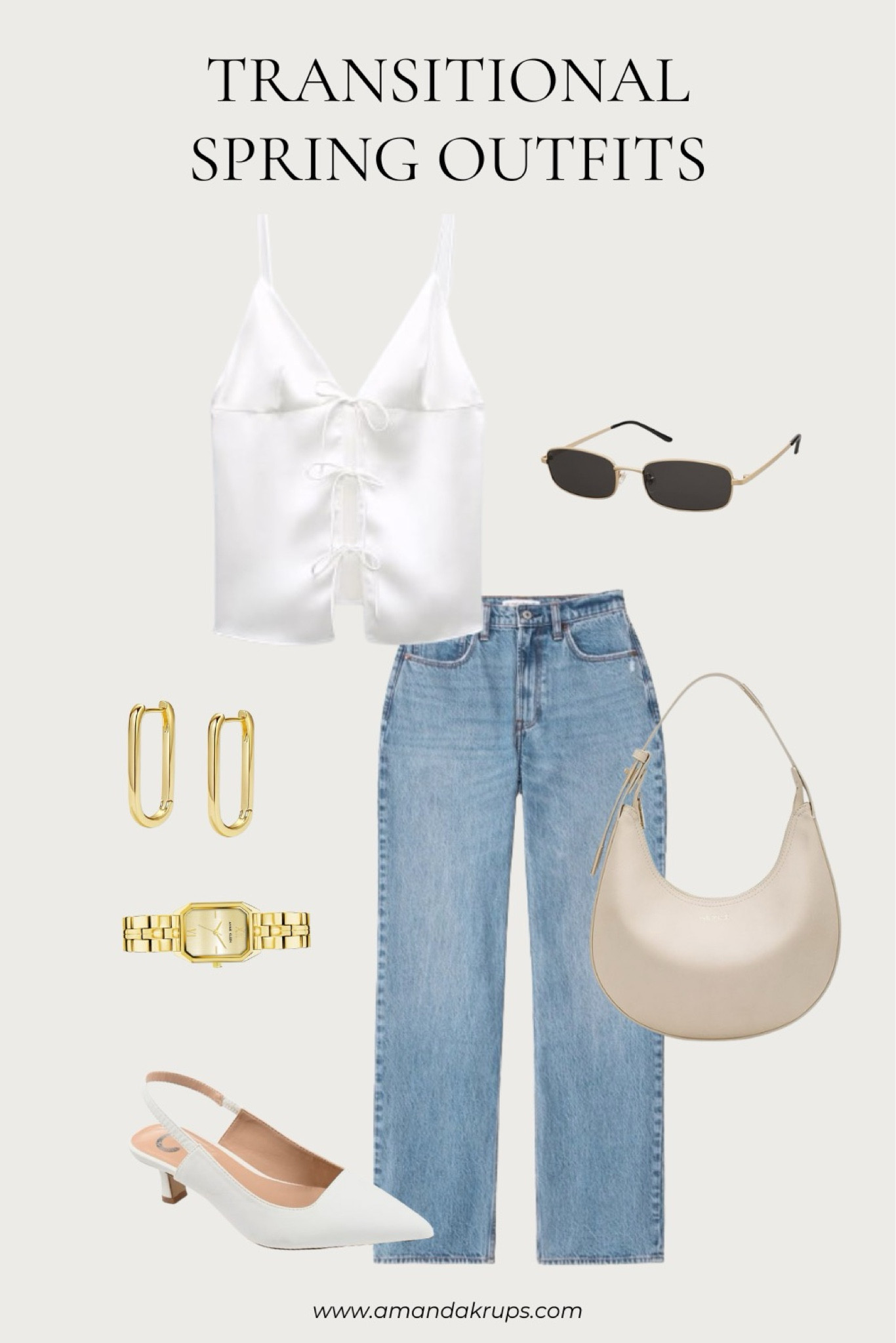 transitional spring outfit 💓

#LTKfindsunder50 #LTKSeasonal