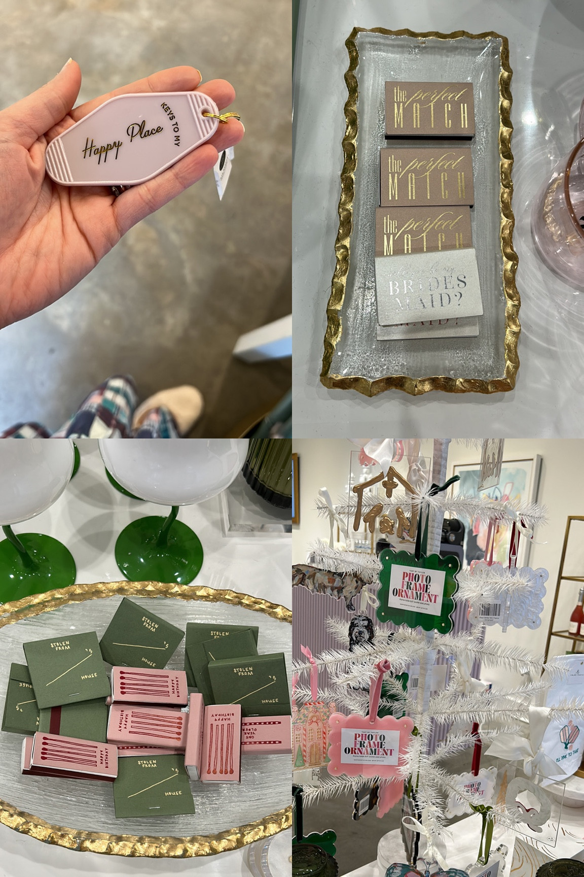 Cute little gifts! Love the keychain and matchbooks as a housewarming present! The little perfect match would be so cute added to an engagement or wedding gift. These photo ornaments are ADORABLE!!!

#LTKHoliday #LTKGiftGuide #LTKFindsUnder50