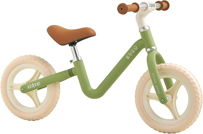 kidpop Right Toddler Balance Bike for 1-4 Years 10" Puncture-Proof Tires Lightweight and Height A... | Amazon (US)