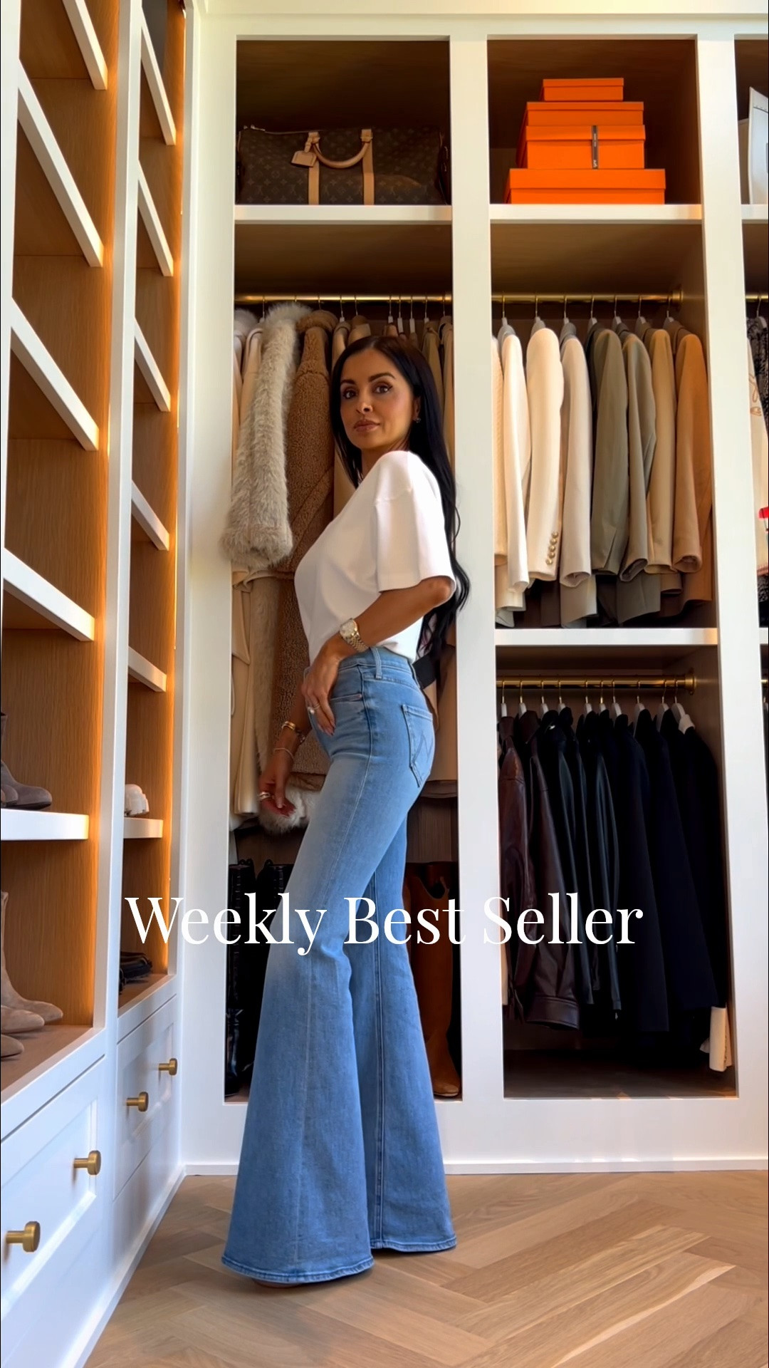 Last week’s best sellers
Mother denim on wearing a size 23

#LTKOver40 #LTKmomlife #LTKootd