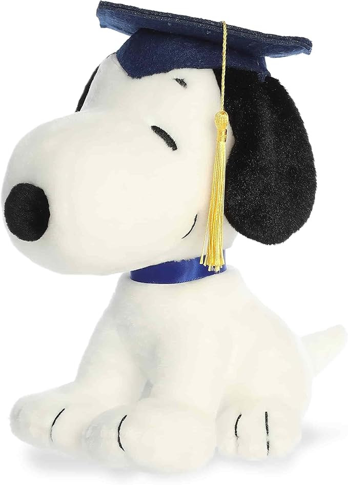 Aurora Adorable Peanuts Graduation Snoopy Stuffed Animal - Officially Licensed Toys For All Snoop... | Amazon (US)