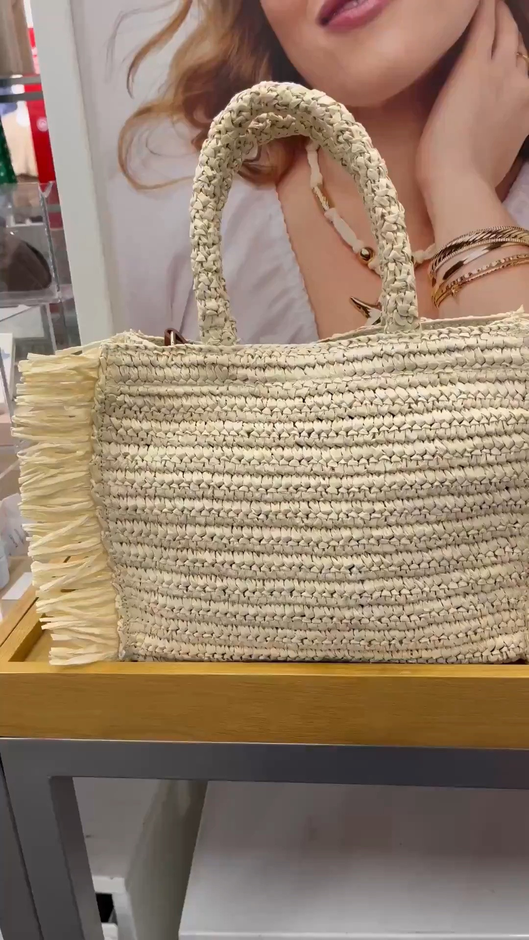 This is a super cute straw crossbody tote bag @Target  

Bachelorette party, summer bags, bachelorette weekend, honeymoon packing, beach wedding, destination wedding, bachelorette accessories, vacation packing, resort 2026.

#LTKWedding #LTKSeasonal