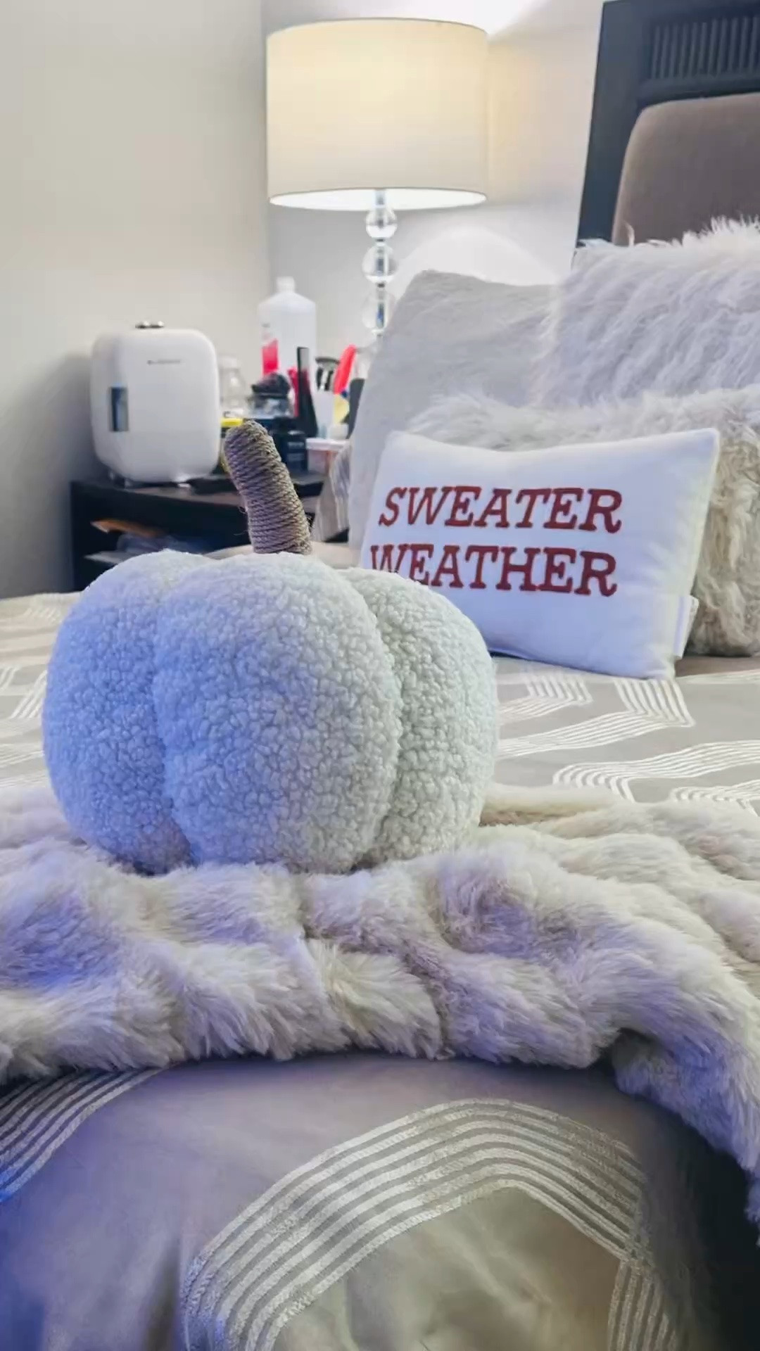 It’s officially sweater weather indoors, even if California didn’t get the memo. 

Added a few soft fall touches to the bedroom and I’m obsessed with how cozy it feels. 

That boucle pumpkin is the star.

#LTKmomlife #LTKxWalmart #LTKSeasonal