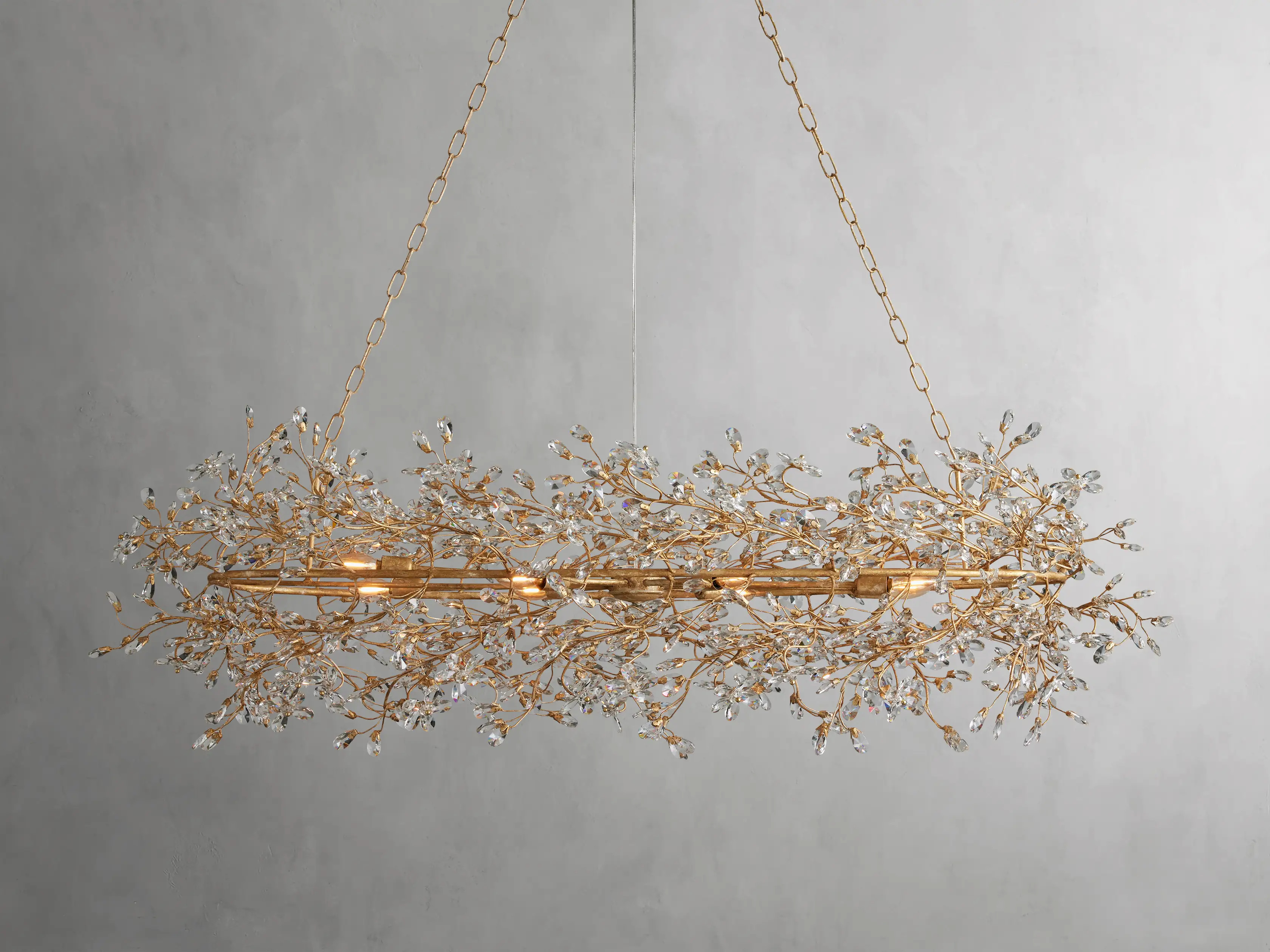 Fiore Oval Chandelier | Arhaus
