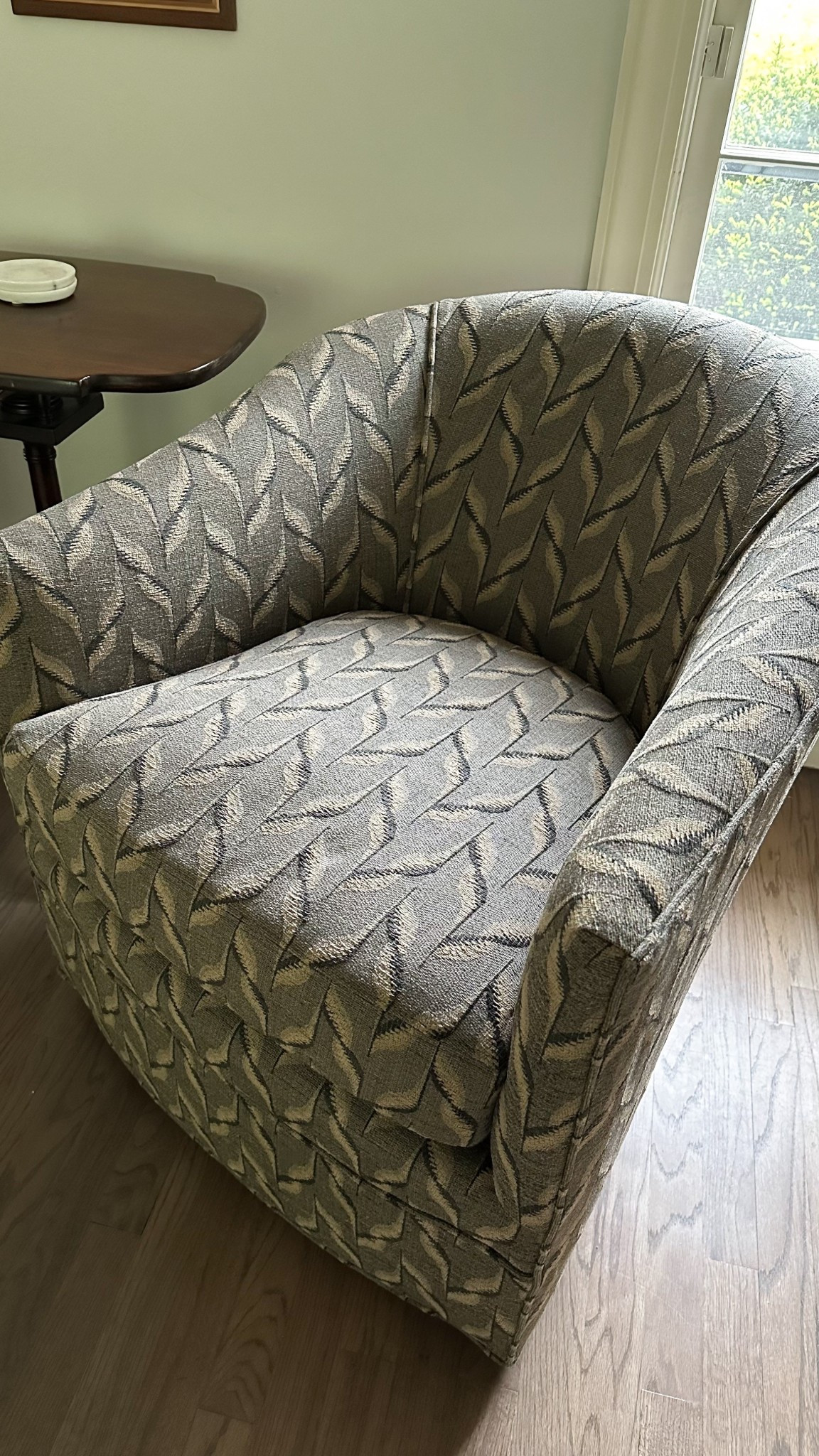 And the new swivel chairs are in! 
-
These were so worth the wait to get the right chairs for our living room. The deepeness of the seat and now the swivel make it the perfect spot to sit in and a great addition to our living room space! You can shop them here: 
-


#LTKFamily #LTKStyleTip #LTKHome
