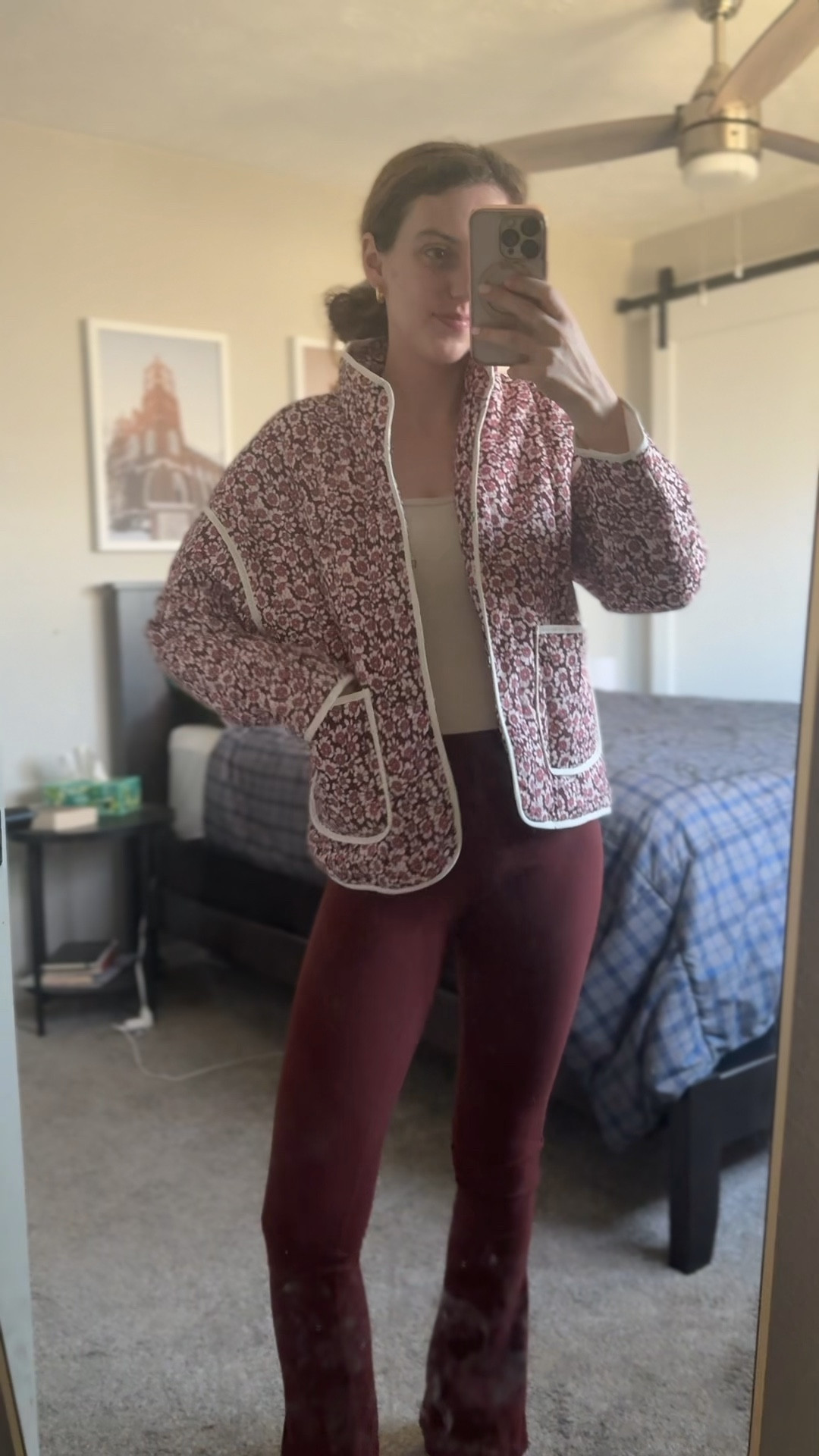 Pattered jacket from Amazon! I got it in two colors for Christmas and loooove 😍 wearing size small. Fit is true to size

#LTKSeasonal #LTKFindsUnder50 #LTKStyleTip