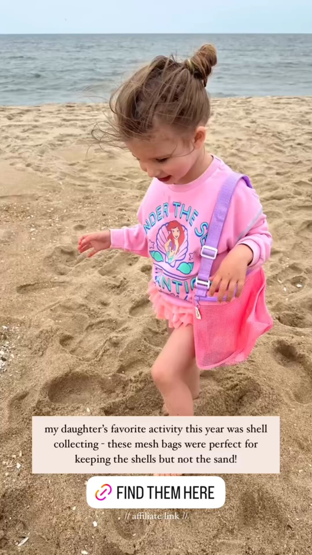 my daughter's favorite activity this year was shell collecting - these mesh bags were perfect for keeping the shells but not the sand!

#LTKKids #LTKSeasonal #LTKFindsUnder50