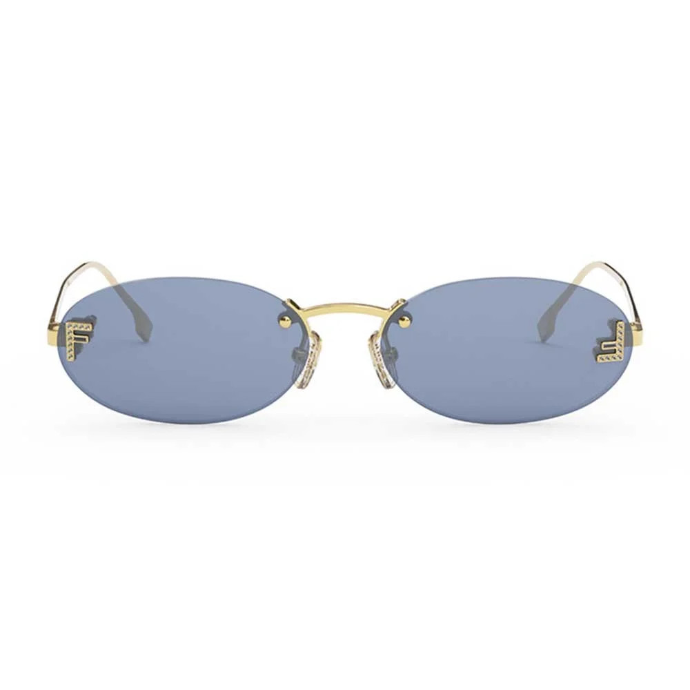 Fendi Eyewear Round Frame Sunglasses | Cettire Global