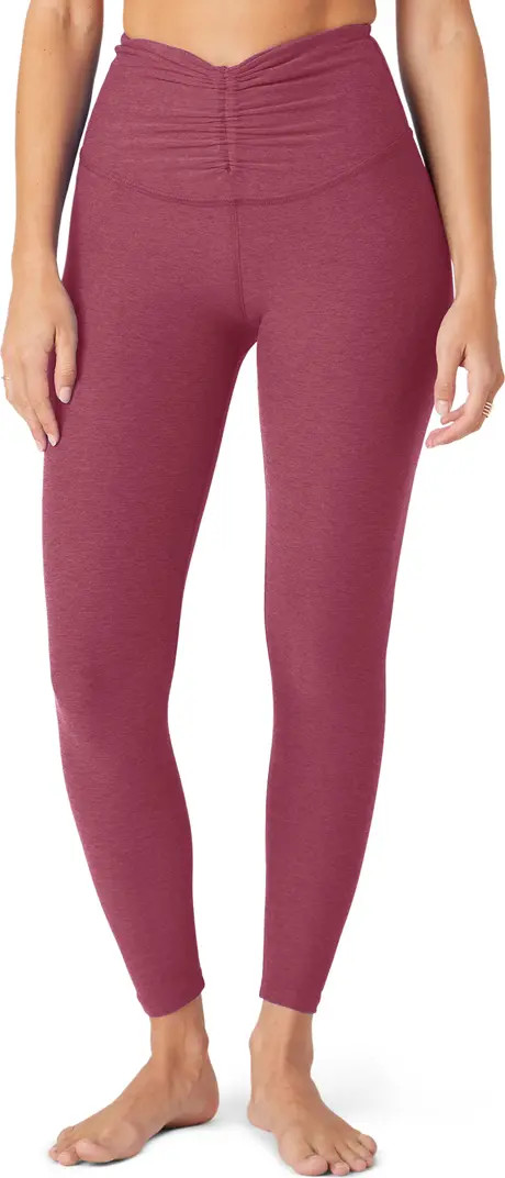 Space Dye V-Waist Leggings | Nordstrom