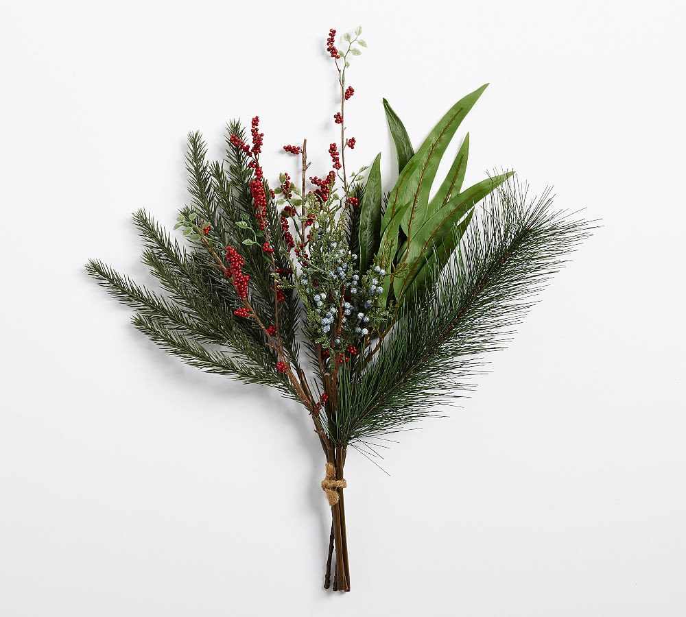 Faux Juniper & Berry Bundle | Pottery Barn (US)