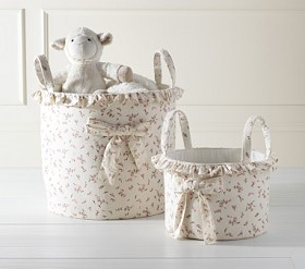 LoveShackFancy Prairie Wildflower Storage | Pottery Barn Kids