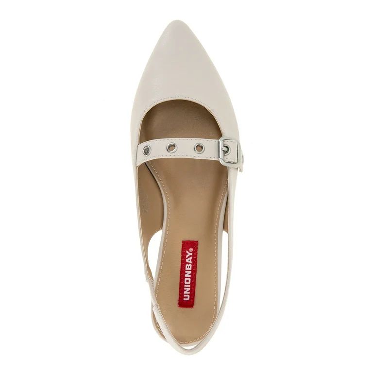 Unionbay Women's Pamira Mary Jane Slingback Flats | Walmart (US)