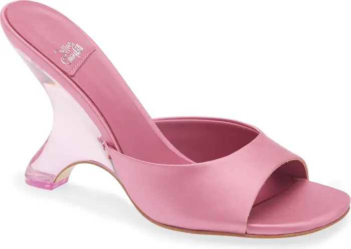 Mew 2 Satin Slide Sandal (Women) | Nordstrom