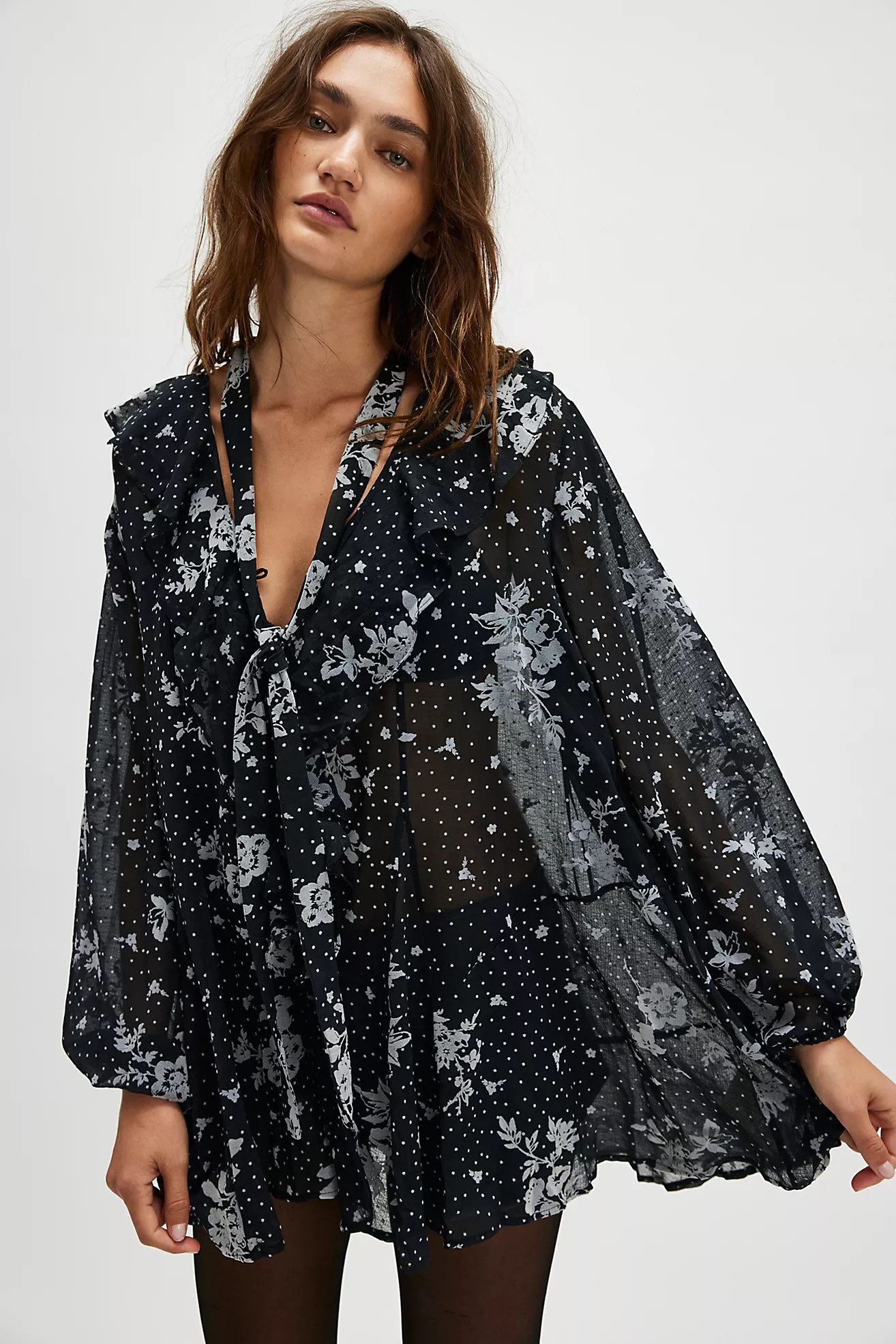 Dreamland Floral Tunic | Free People (Global - UK&FR Excluded)