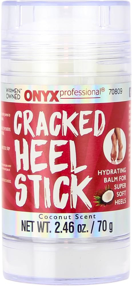 Onyx Professional Cracked Heel Repair Balm Stick for Dry Cracked Feet Treatment, Coconut Scent, 1... | Amazon (US)