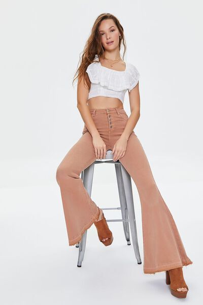Long High-Rise Flare Jeans | Forever 21