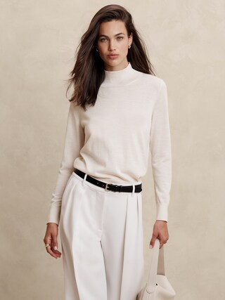 Merino Wool Turtleneck Sweater | Banana Republic Factory | Banana Republic Factory