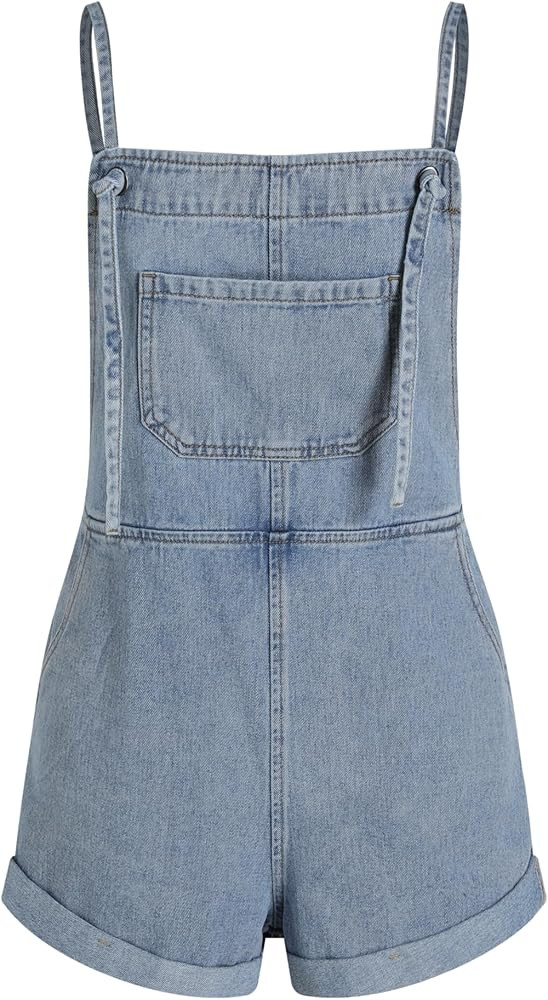 CIDER Overall Shorts For Women Jean Denim Rompers Adjustable Strap Loose Fit Overalls Summer Casu... | Amazon (US)