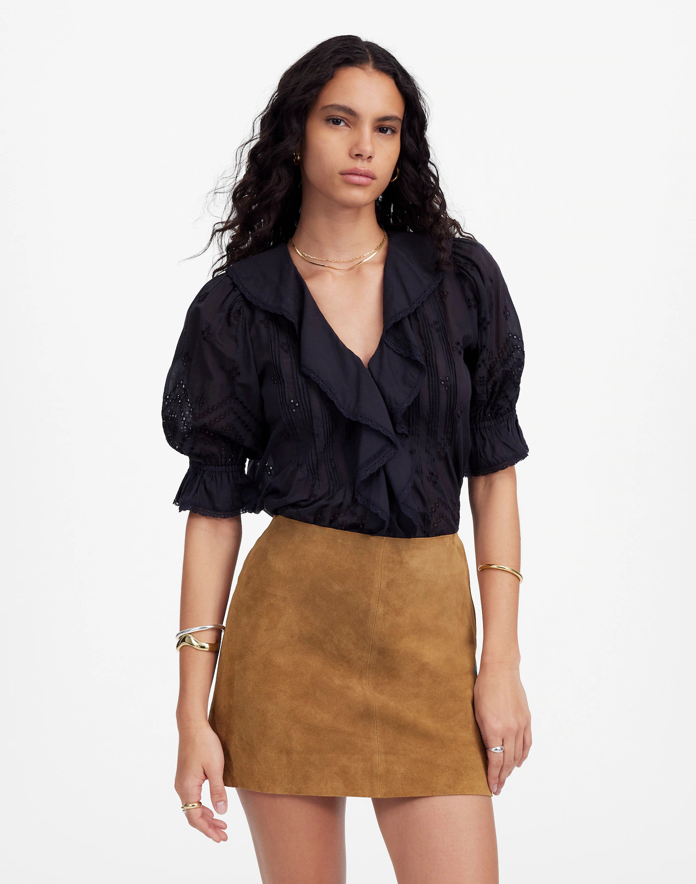 Suede Mini Skirt | Madewell | Madewell