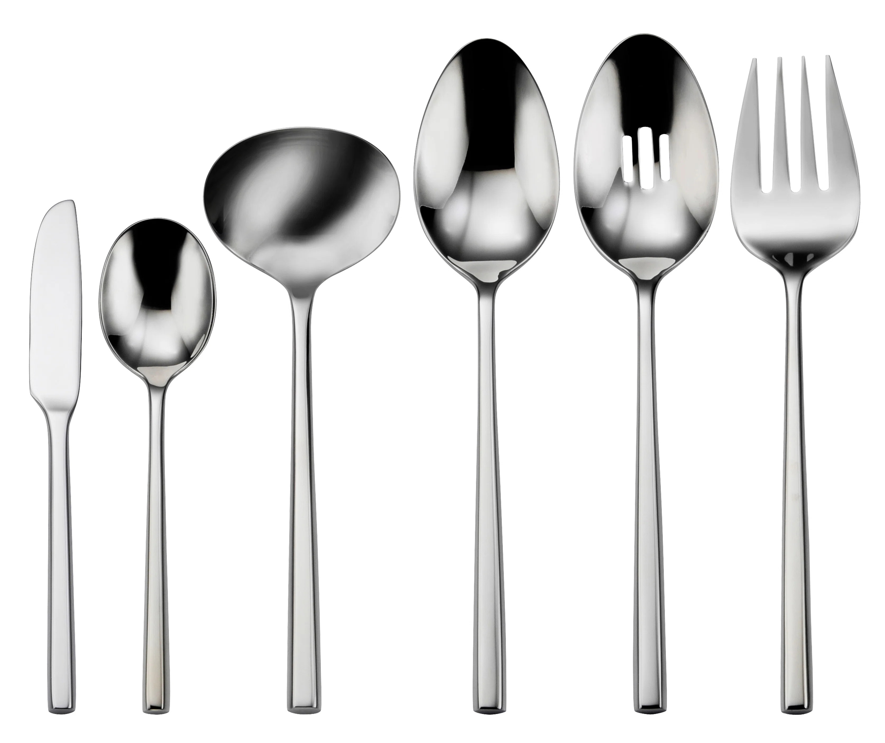 Oneida Diameter 6 Piece Flatware Serving Set, 18/10 Stainless Steel | Wayfair North America