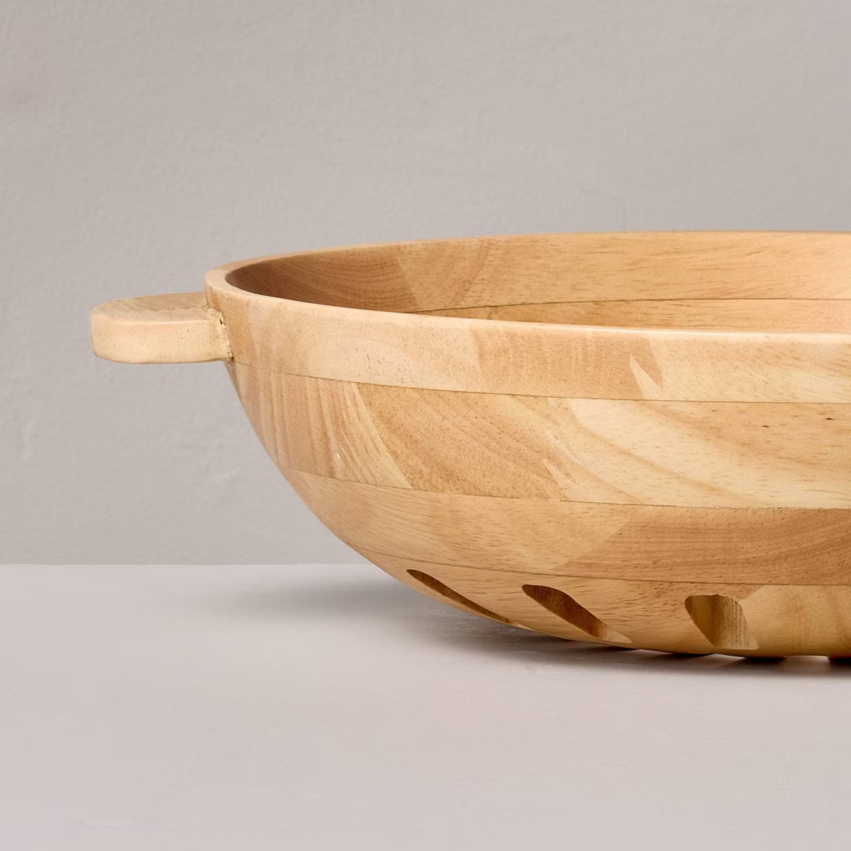 42oz Wooden Harvest Bowl Natural - Hearth & Hand™ with Magnolia | Target