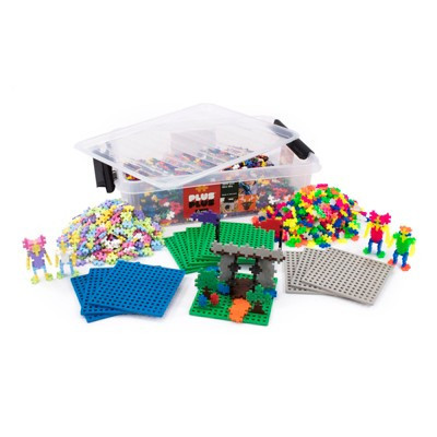 Plus-Plus Plus-Plus School Set, Assorted Colors, 3600 Pieces with 12 Baseplates | Target