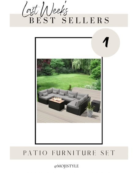 This 6 piece outdoor furniture set is this week’s best seller! It’s from Wayfair on sale now during the Memorial Day sale!

#LTKSaleAlert #LTKHome #LTKSeasonal