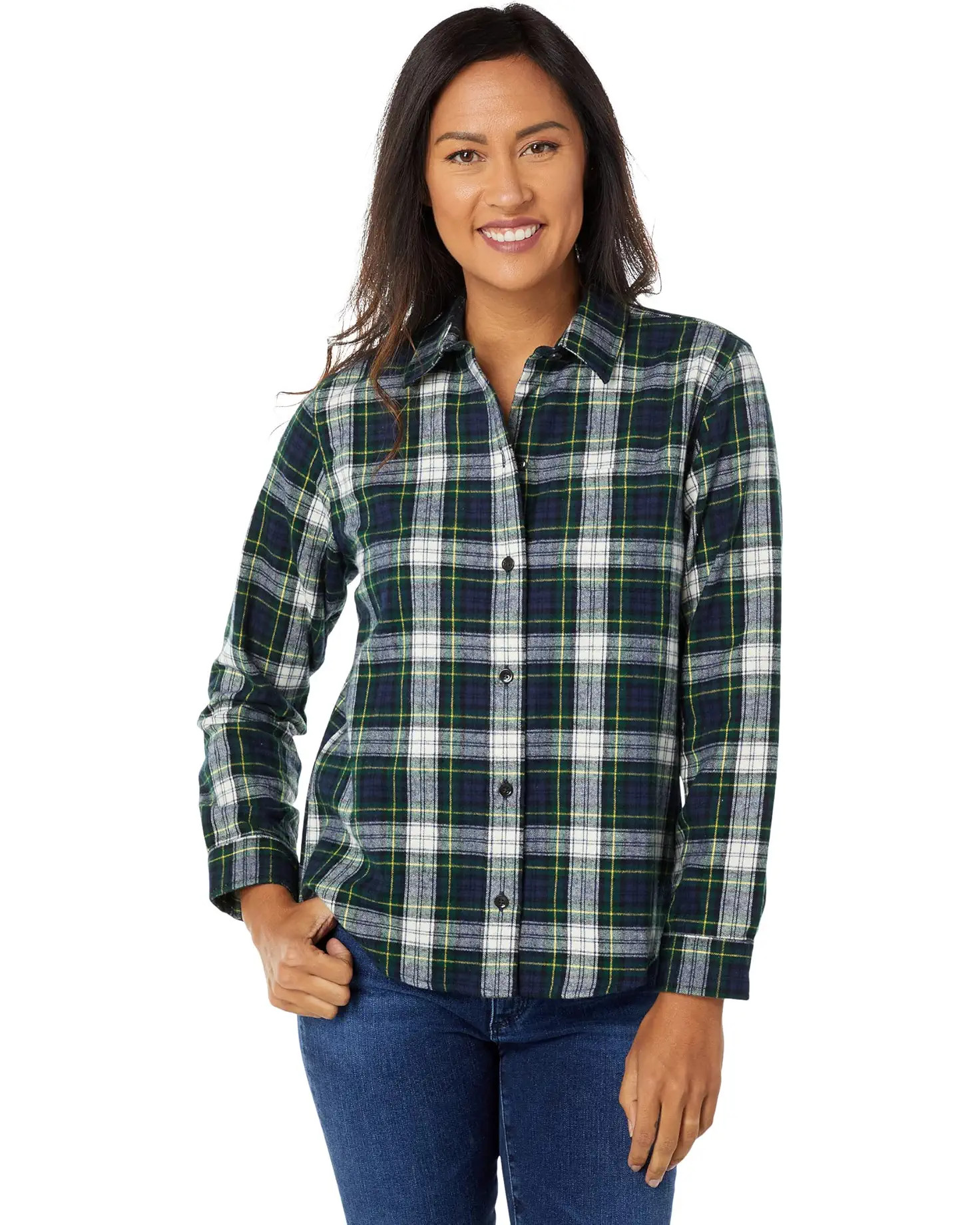 Petite Scotch Plaid Shirt | Zappos