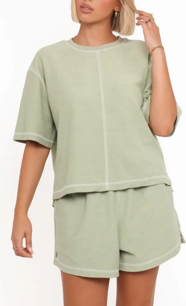 Melody Knit T-Shirt & Shorts Set | Nordstrom